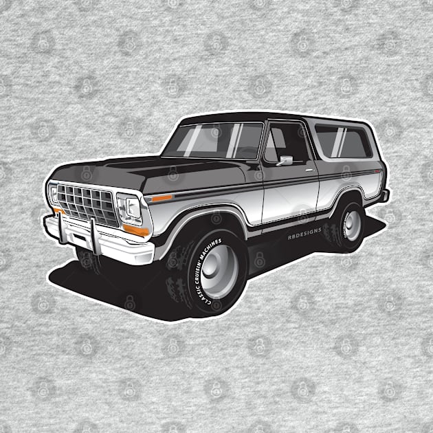 1979 Ford Bronco, Dentside, two tone. by RBDesigns